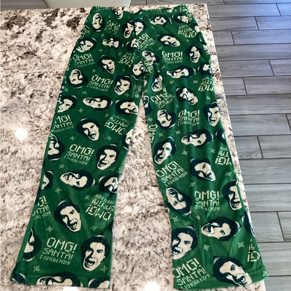 Elf, XL, Green Pajama Pants - Picture 2 of 4